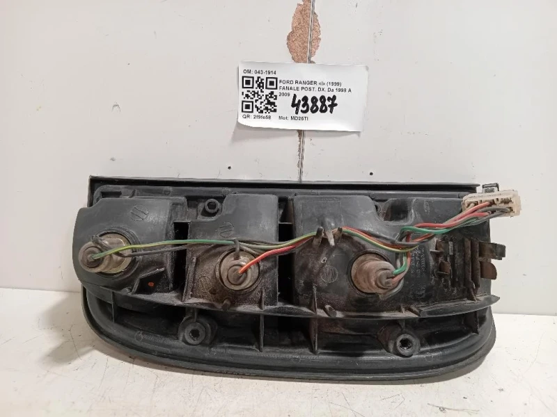 Fanale POST DX 043-1914 Ford Ranger I 1999