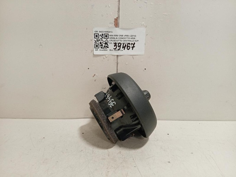 Griglia Condotto ARIA Cruscotto Centrale SUP SX 6422 9262413 Mini MINI ONE F55 2014