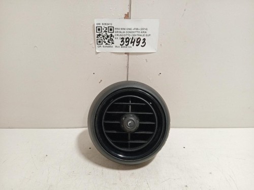 Griglia Condotto ARIA Cruscotto Centrale SUP SX 9262413 Mini MINI ONE F55 2014
