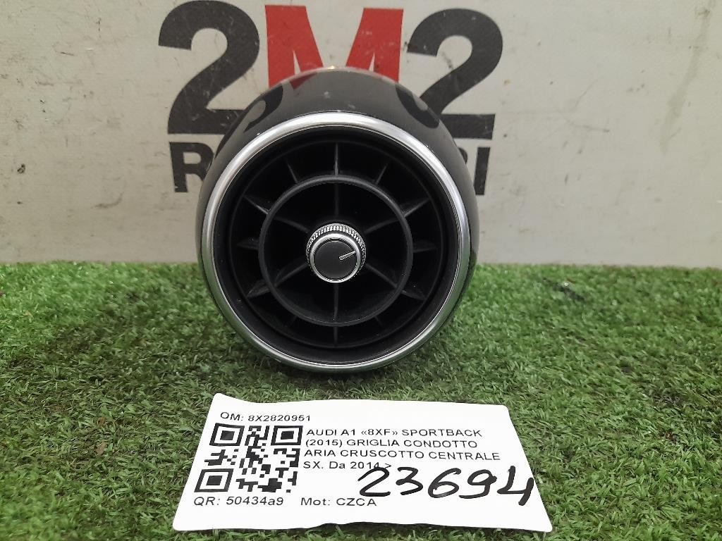 Griglia Condotto ARIA Cruscotto Centrale SX 8X2820951 Audi A1 8XF Sportback 2015
