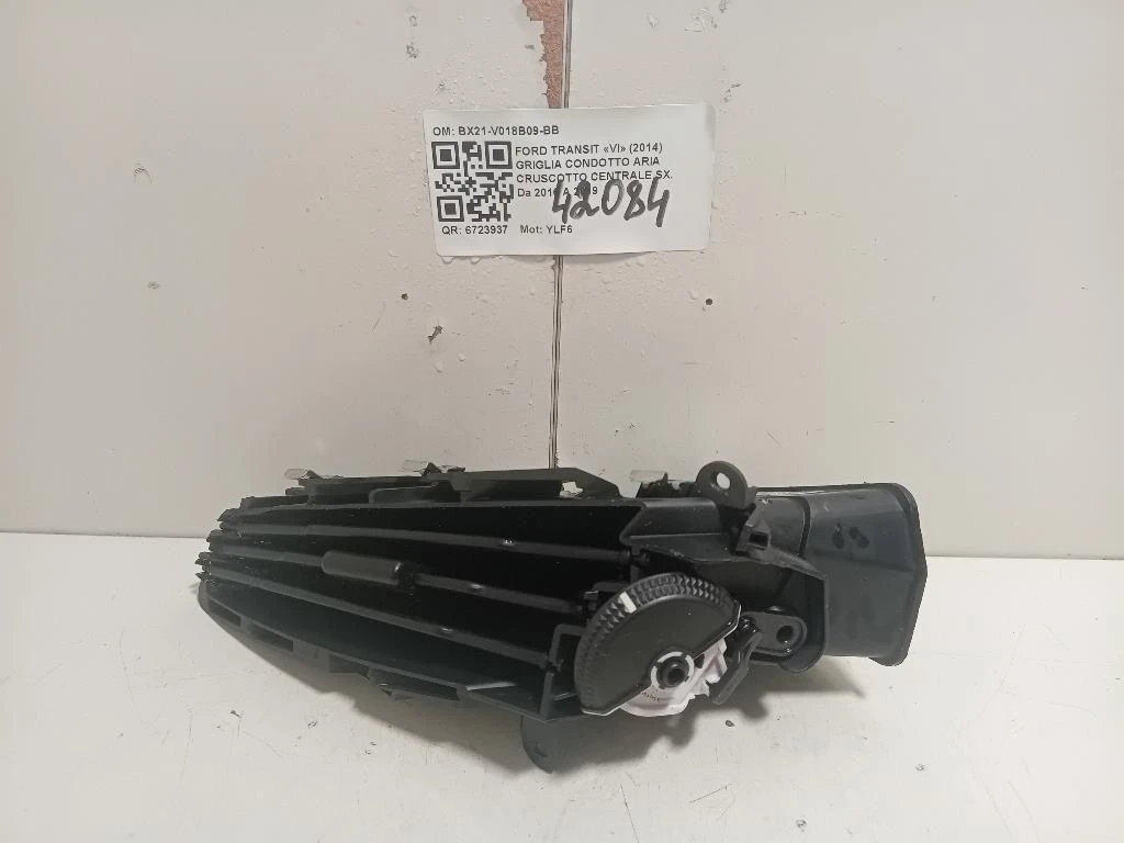 Griglia Condotto ARIA Cruscotto Centrale SX BX21-V018B09-BB Ford Transit VI 2014