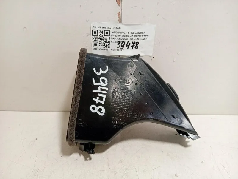 Griglia Condotto ARIA Cruscotto Centrale SX VP6H5XA01821AB Land Rover Freelander II 2011