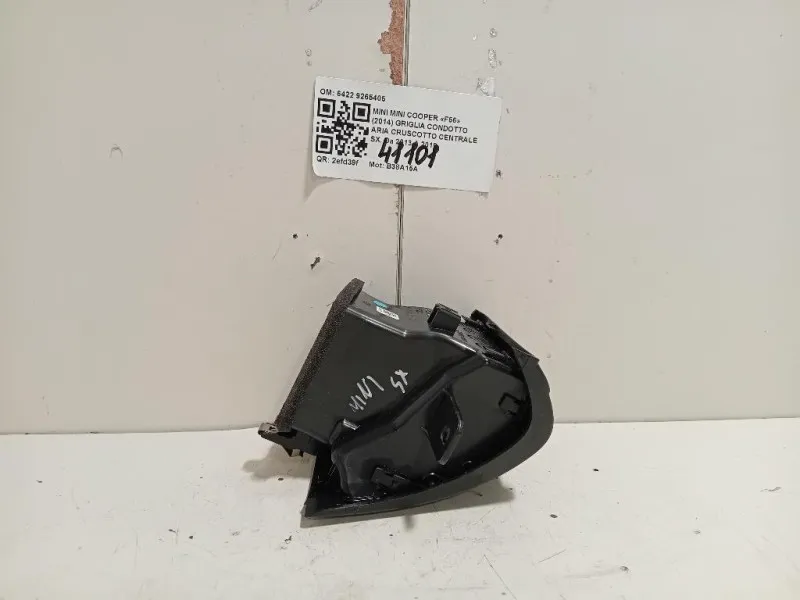 Griglia Condotto ARIA Cruscotto Centrale SX 6422 9265405 Mini MINI Cooper F56 2014