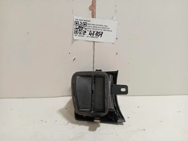 Griglia Condotto ARIA Cruscotto Centrale SX 6422 9265405 Mini MINI Cooper F56 2014