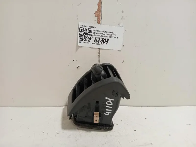 Griglia Condotto ARIA Cruscotto Centrale SX 6422 9265405 Mini MINI Cooper F56 2014