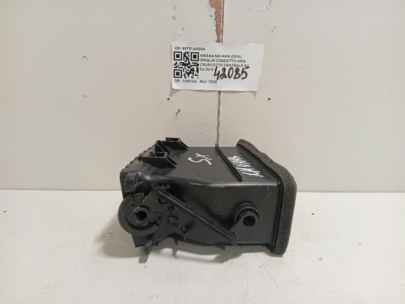Griglia Condotto ARIA Cruscotto Centrale SX 68751-4X00A Nissan Navara 2010