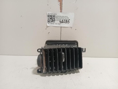 Griglia Condotto ARIA Cruscotto Centrale SX 68751-4X00A Nissan Navara 2010