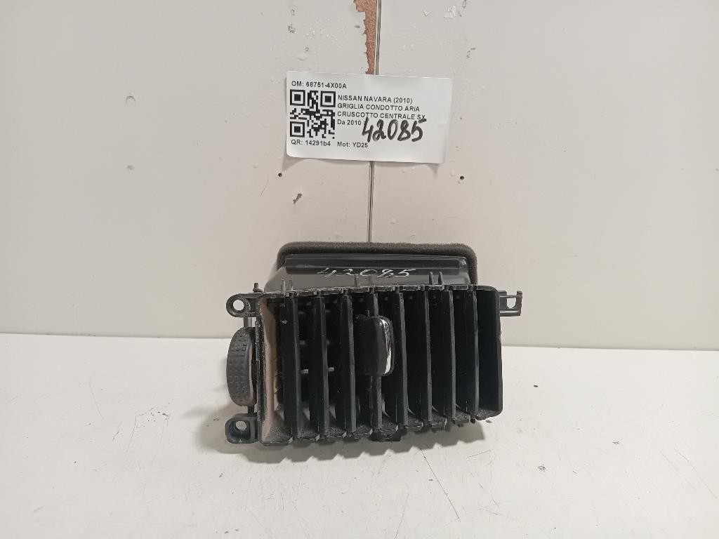 Griglia Condotto ARIA Cruscotto Centrale SX 68751-4X00A Nissan Navara 2010