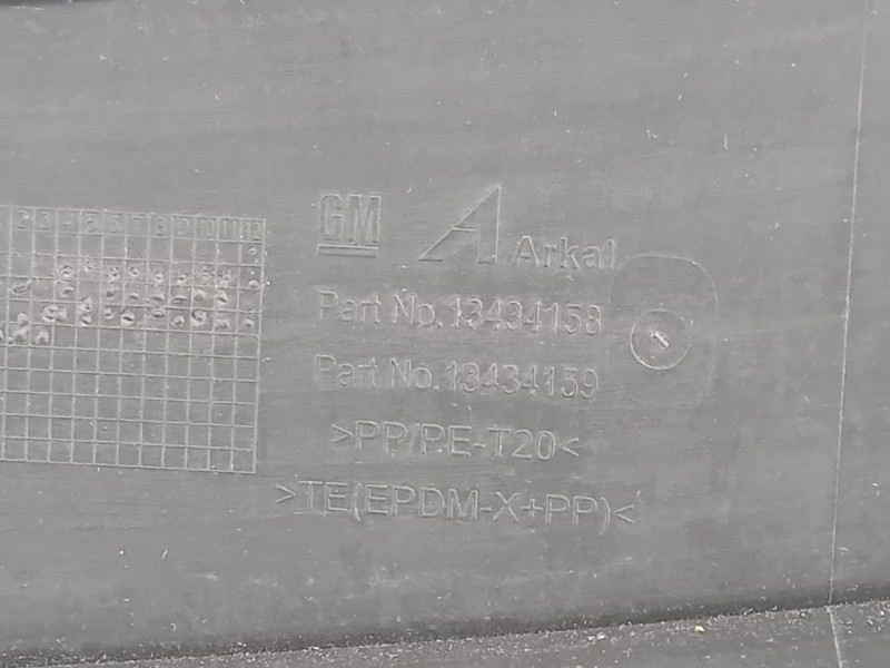 Griglia Condotto ARIA Parabrezza 13434159 Opel Corsa E 2014