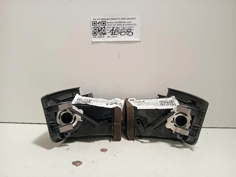 Griglia Condotto Ventilazione Porta ANT DX 5J0819702D9B9 Skoda Roomster 5J7 2010