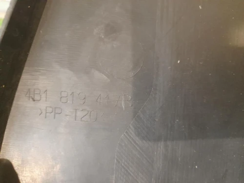 Griglia Copertura Cunetta Acqua 4B1819417B Audi A6 4B 1997