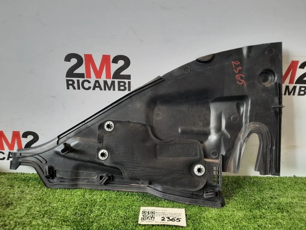 Griglia Copertura Cunetta Acqua 51717405638 SX Bmw Serie 3 F30 Berlina 2015