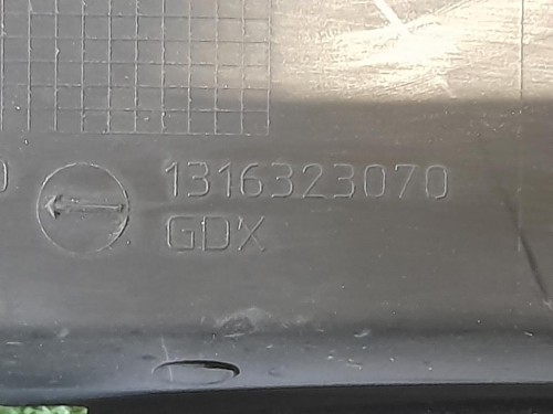 Griglia Copertura Cunetta Acqua 1316323070 Citroen Jumper III 2014