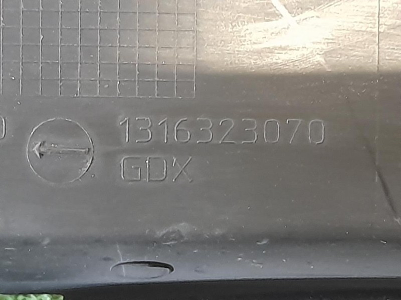Griglia Copertura Cunetta Acqua 1316323070 Citroen Jumper III 2014