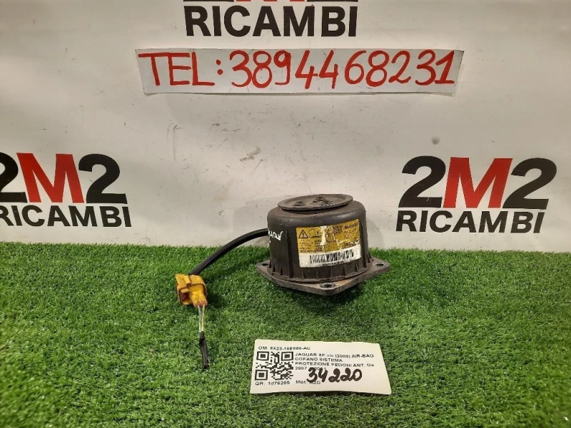 Air-bag Cofano Sistema Protezione Pedoni ANT 8X23-16E600-AB Jaguar XF I 2008
