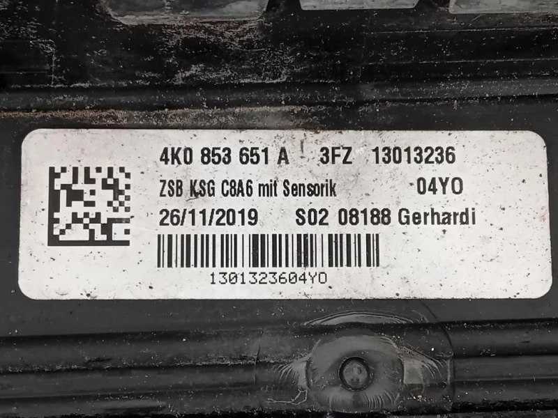 Griglia DI Ventilazione Paraurti ANT 4K0 853 651 A Audi A6 4a5c8 Avant 2018