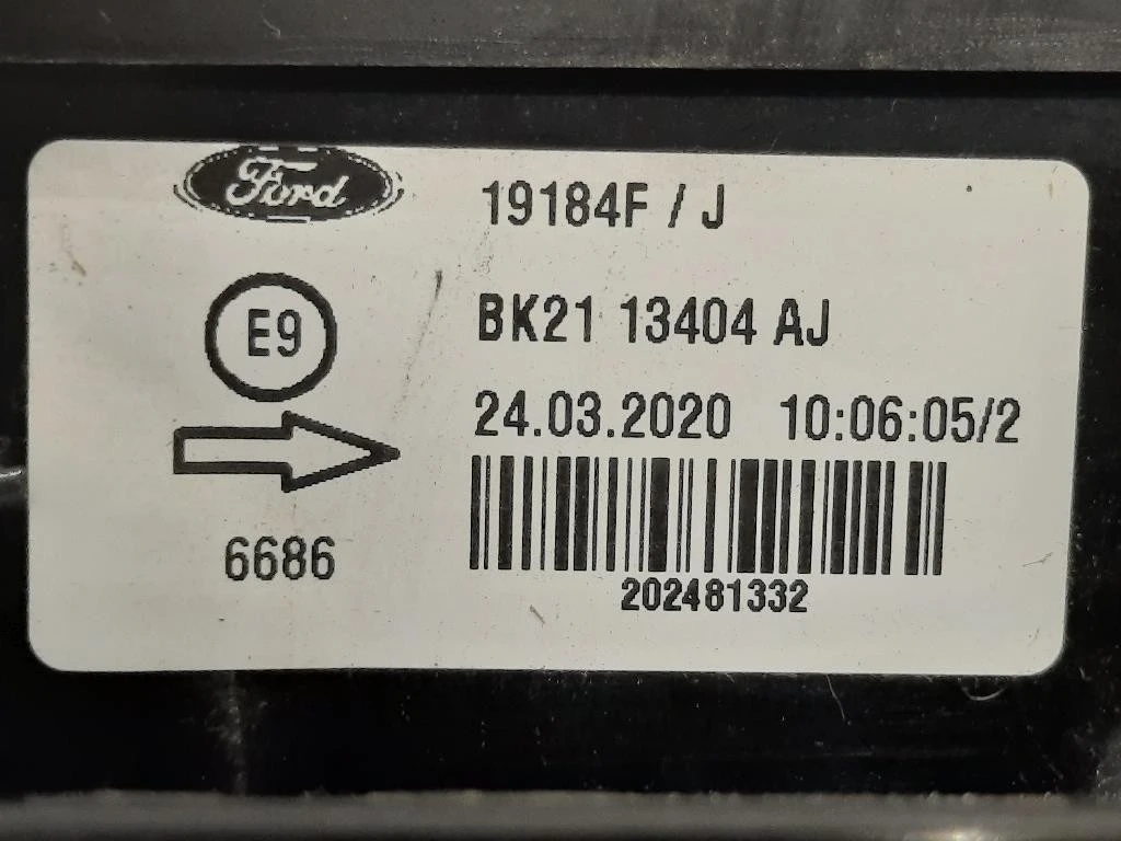 Fanale POST DX BK21 13404 AJ Ford Transit VI 2014