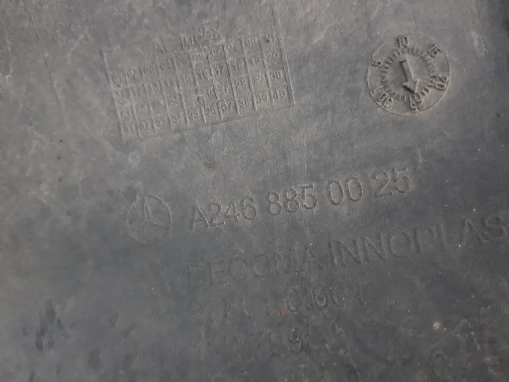 Paraurti POST A2468850025 Mercedes Classe B W246 2012