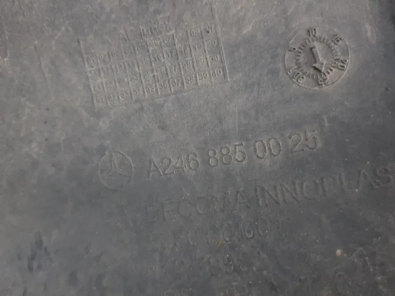 Paraurti POST A2468850025 Mercedes Classe B W246 2012