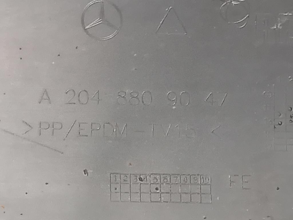 Paraurti POST A2048809047 Mercedes Classe C W204 2011