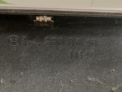 Paraurti POST A1248801740 Mercedes Classe E W124 1985