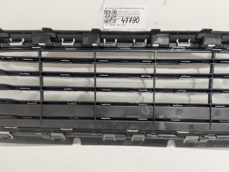 Griglia DI Ventilazione Paraurti ANT GRIGLIAANTERIORE PARAURTI Ford Fiesta VII 2017