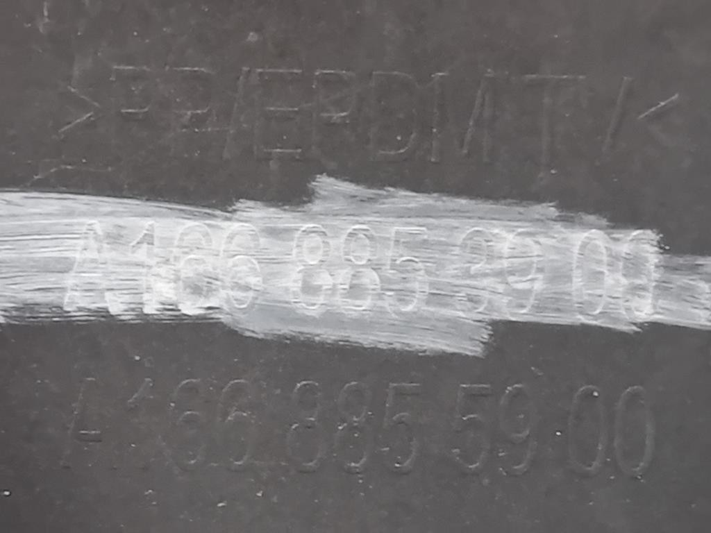 Paraurti POST A1668853900 Mercedes Classe GL X166 2013