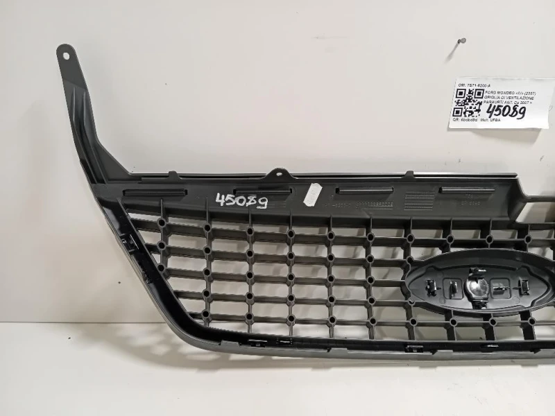 Griglia DI Ventilazione Paraurti ANT 7S71-8200-A Ford Mondeo IV 2007