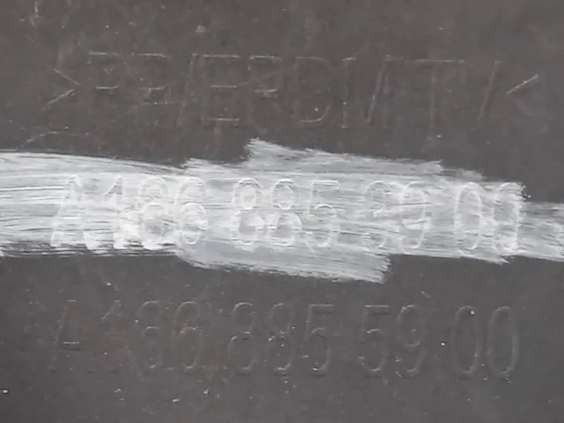 Paraurti POST A1668853900 Mercedes Classe GL X166 2013