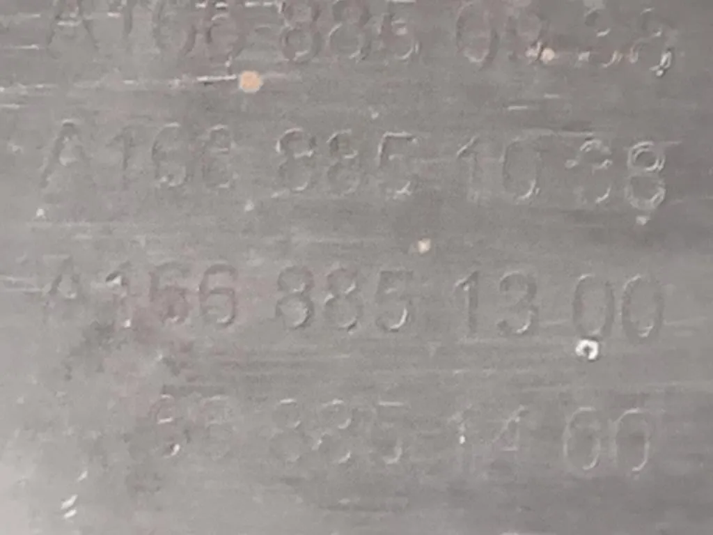 Paraurti POST A16688599259999 Mercedes Classe GLE W166 2015