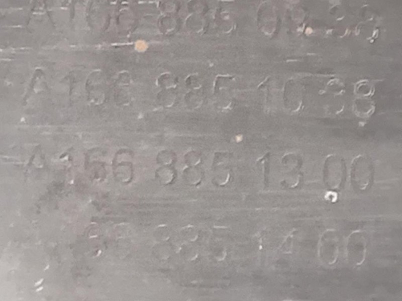 Paraurti POST A16688599259999 Mercedes Classe GLE W166 2015