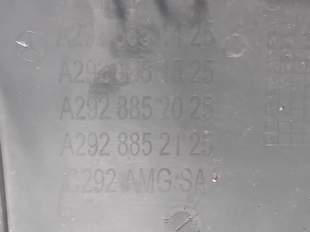 Paraurti POST A2928852025 Mercedes Classe GLE W166 2015