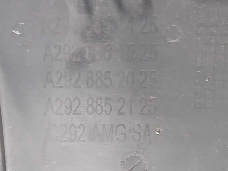 Paraurti POST A2928852025 Mercedes Classe GLE W166 2015