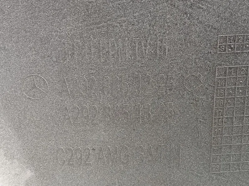 Paraurti POST A2928852025 Mercedes Classe GLE W166 2015