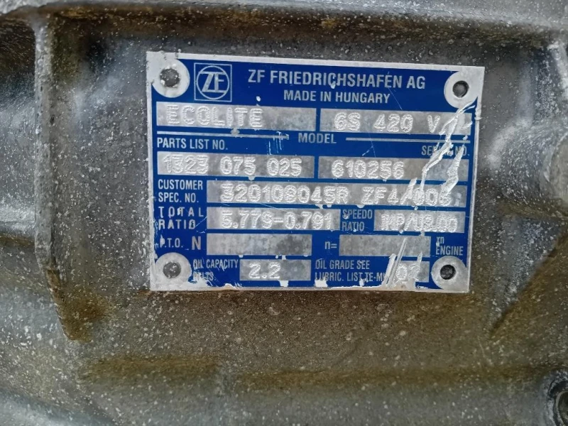 Cambio 1323301252 M73 6 MARCE MANUALE Opel Movano B 2010