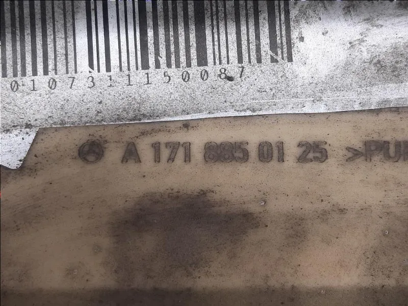 Paraurti POST A1718853125 Mercedes Classe SLK R171 2004