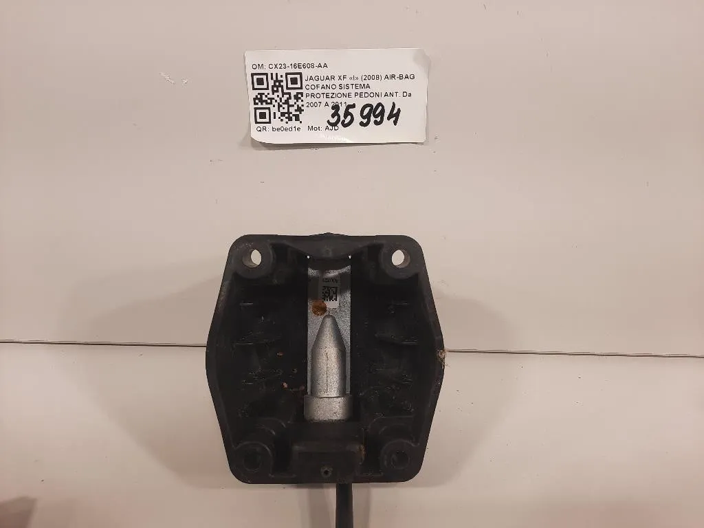 Air-bag Cofano Sistema Protezione Pedoni ANT CX23-16E600-AA Jaguar XF I 2008