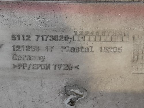 Paraurti POST Mini MINI Clubman R55 2008