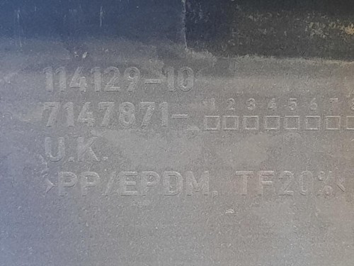 Paraurti POST 114129-10 Mini MINI Clubman R55 2011