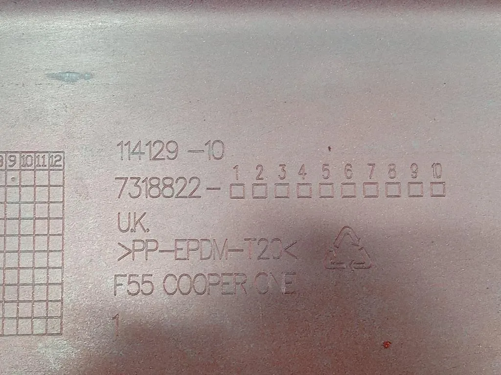 Paraurti POST 114129-10 Mini MINI Cooper F55 2014