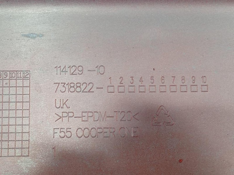 Paraurti POST 114129-10 Mini MINI Cooper F55 2014