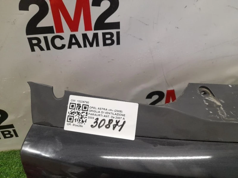 Griglia DI Ventilazione Paraurti ANT 13225780 Opel Astra H 2005