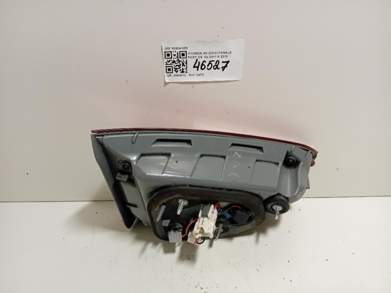 Fanale POST DX 92404-3Z5 Hyundai I40 2012
