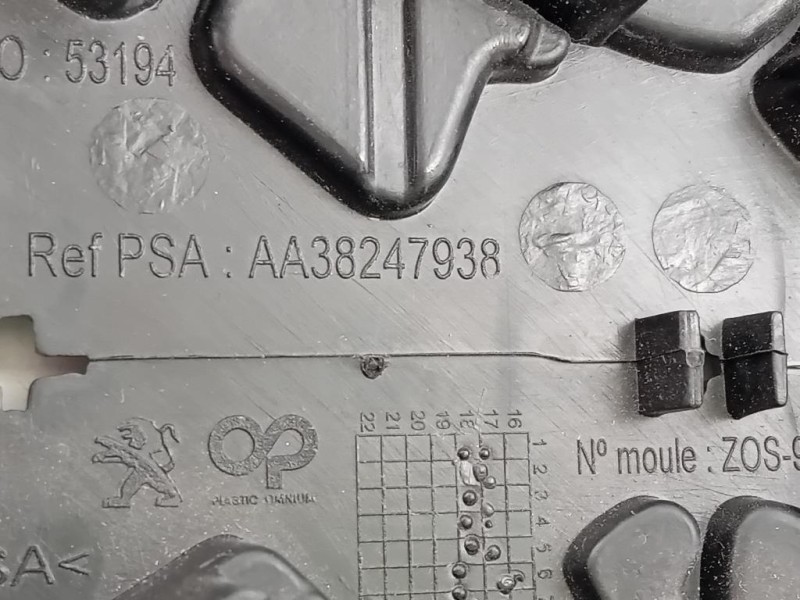 Griglia DI Ventilazione Paraurti ANT AA38247938 Peugeot 308 II 2017