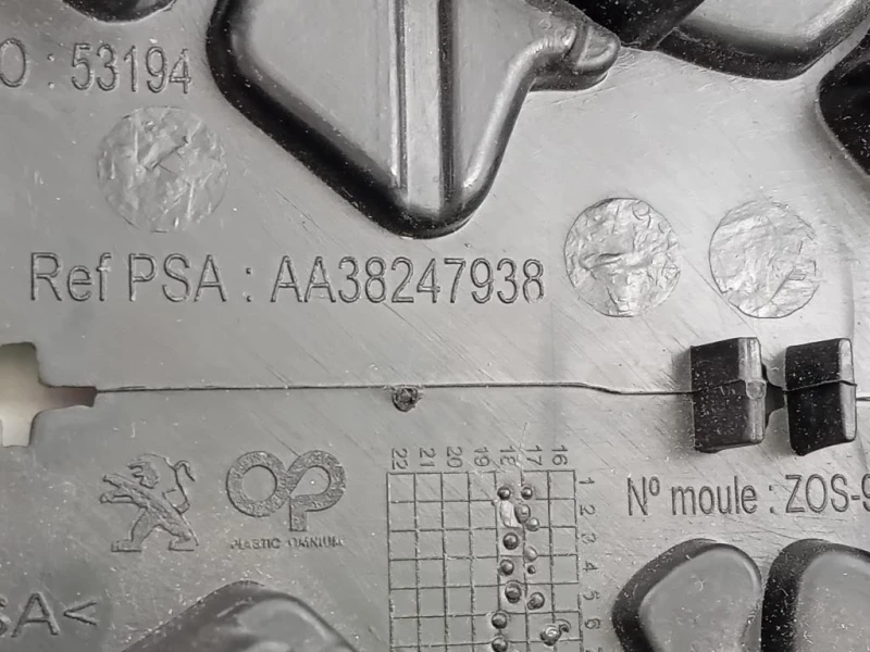 Griglia DI Ventilazione Paraurti ANT AA38247938 Peugeot 308 II 2017