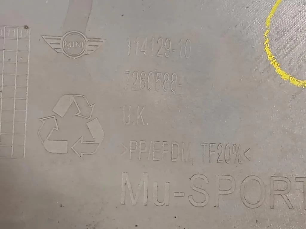 Paraurti POST 51127264358 Mini MINI Cooper R57 Cabrio 2007