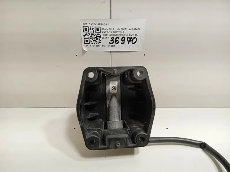 Air-bag Cofano Sistema Protezione Pedoni ANT CX23-16E600-AA Jaguar XF I 2011