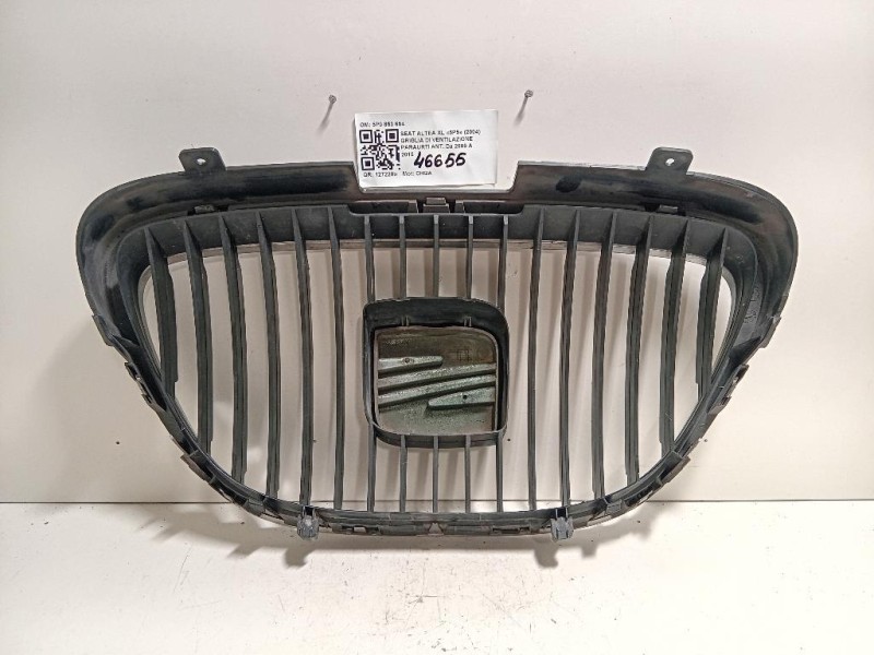 Griglia DI Ventilazione Paraurti ANT 5P0 853 654 Seat Altea XL 5P5 2004