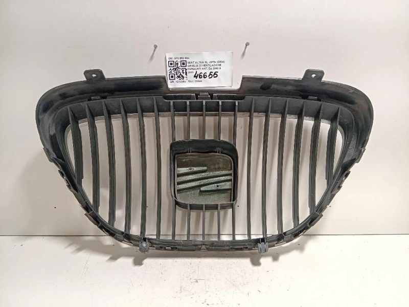 Griglia DI Ventilazione Paraurti ANT 5P0 853 654 Seat Altea XL 5P5 2004