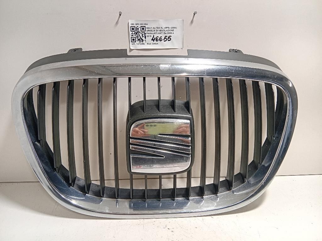 Griglia DI Ventilazione Paraurti ANT 5P0 853 654 Seat Altea XL 5P5 2004